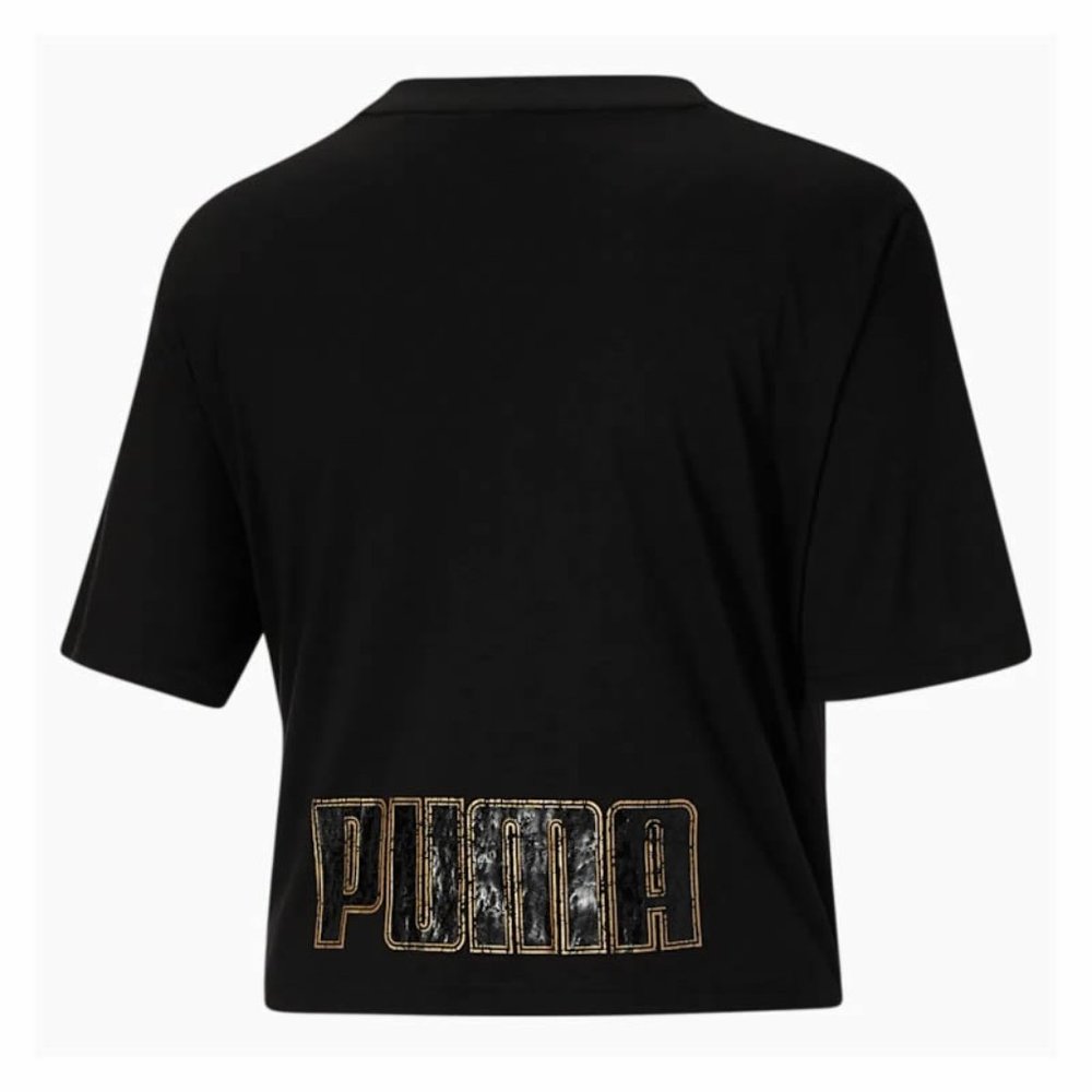 Puma Moto Cropped Tee